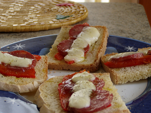 Semplicemente una  Bruschetta