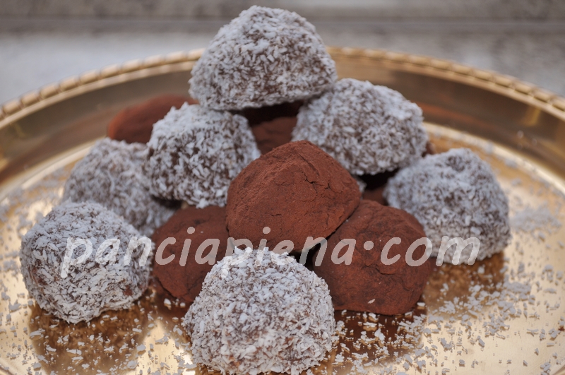 Palline cocco e cacao