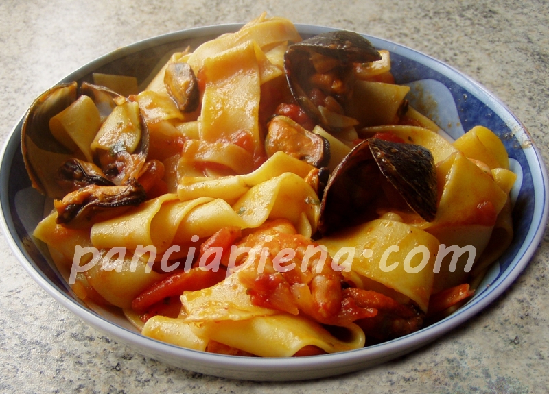 Pappardelle al sapore di mare